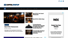 What Capitolstartup.com website looked like in 2020 (3 years ago)