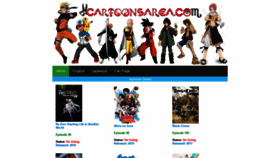 What Cartoonsarea.xyz website looked like in 2020 (3 years ago)