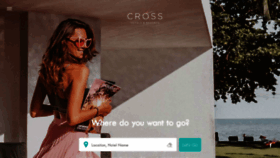 What Crosshotelsandresorts.com website looked like in 2020 (3 years ago)