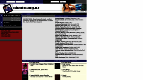What Charts.nz website looked like in 2020 (4 years ago)