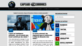 What Captaineconomics.fr website looked like in 2020 (3 years ago)