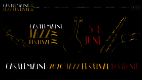 What Castlemainejazzfestival.com.au website looked like in 2020 (3 years ago)