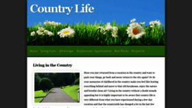 What Countrylife.org.uk website looked like in 2020 (3 years ago)