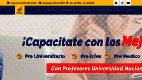 What Cursospreuniversitarios.com website looked like in 2020 (3 years ago)