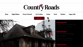 What Countryroadsmagazine.com website looked like in 2020 (3 years ago)