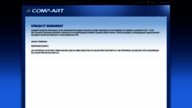What Comp-art.pl website looked like in 2020 (3 years ago)