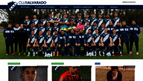What Clubalvarado.com.ar website looked like in 2020 (3 years ago)