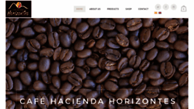 What Cafehaciendahorizontes.com website looked like in 2020 (3 years ago)