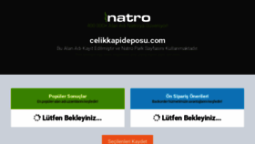 What Celikkapideposu.com website looked like in 2020 (3 years ago)
