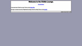 What Chittielounge.com website looked like in 2020 (5 years ago)