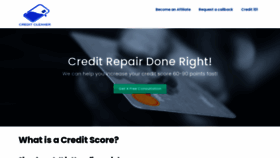 What Creditcleaner.net website looked like in 2020 (3 years ago)