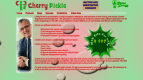 What Cherrypickle.com website looked like in 2020 (3 years ago)