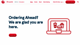 What Chickfila.com website looked like in 2020 (4 years ago)