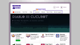 What Cucubot.com website looked like in 2020 (3 years ago)