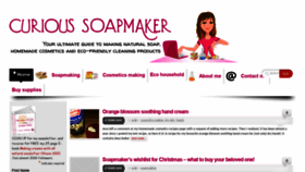What Curious-soapmaker.com website looked like in 2020 (3 years ago)