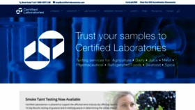 What Certified-laboratories.com website looked like in 2020 (3 years ago)