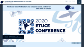 What Csee-etuce.org website looked like in 2020 (3 years ago)