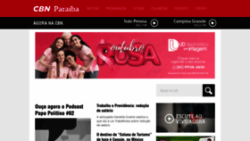 What Cbnjoaopessoa.com.br website looked like in 2020 (3 years ago)