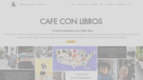What Cafeconlibrosbk.com website looked like in 2020 (3 years ago)