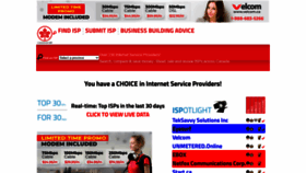 What Canadianisp.ca website looked like in 2020 (3 years ago)