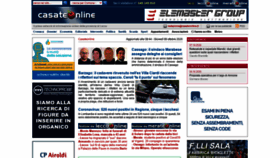 What Casateonline.it website looked like in 2020 (3 years ago)