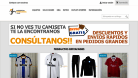 What Camisetasfutbolmania.com website looked like in 2020 (3 years ago)