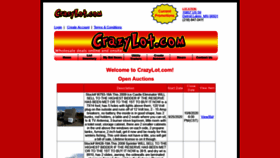 What Crazylot.com website looked like in 2020 (3 years ago)