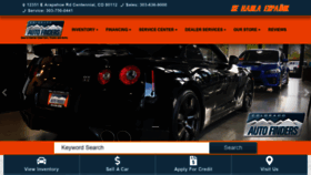 What Coautofinders.com website looked like in 2020 (3 years ago)