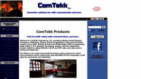 What Comtekk.com website looked like in 2020 (3 years ago)