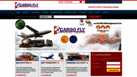 What Cargofly.be website looked like in 2020 (3 years ago)