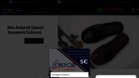 What Castoranatomic.gr website looked like in 2020 (3 years ago)