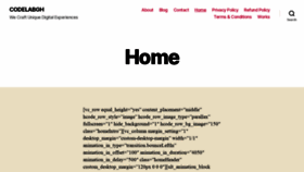 What Codelabgh.com website looked like in 2020 (3 years ago)