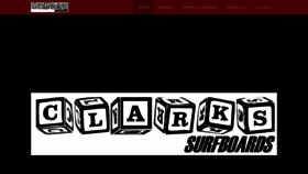 What Clarkssurfboards.com website looked like in 2020 (3 years ago)