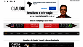 What Claudiotognolli.com.br website looked like in 2020 (3 years ago)