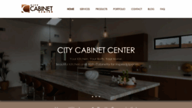 What Citycabinetcenter.com website looked like in 2020 (3 years ago)