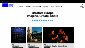 What Creativeeuropedesk.nl website looked like in 2020 (3 years ago)