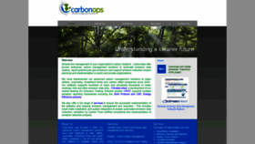 What Carbonops.com website looked like in 2020 (3 years ago)