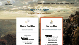 What Cupone.com website looked like in 2020 (3 years ago)