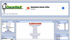 What Cocorite.it website looked like in 2020 (3 years ago)