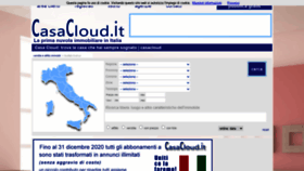 What Casacloud.it website looked like in 2020 (3 years ago)