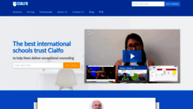 What Cialfoconsulting.com website looked like in 2020 (3 years ago)
