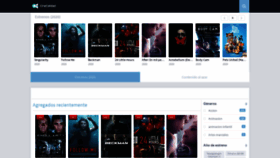 What Cinecalidad.me website looked like in 2020 (3 years ago)
