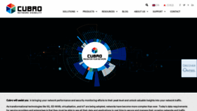 What Cubro.net website looked like in 2020 (3 years ago)