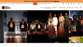 What Conferences.lpu.in website looked like in 2020 (3 years ago)