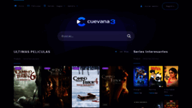 What Cuevana3.wtf website looked like in 2020 (3 years ago)