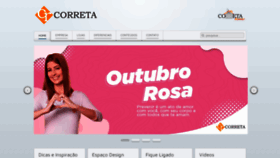 What Corretanet.com.br website looked like in 2020 (3 years ago)