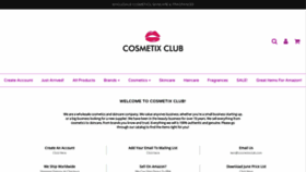 What Cosmetixclub.com website looked like in 2020 (3 years ago)