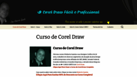 What Cursodecoreldraws.com.br website looked like in 2020 (3 years ago)