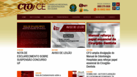 What Cro-ce.org.br website looked like in 2020 (3 years ago)