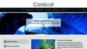 What Conbest.pl website looked like in 2020 (3 years ago)